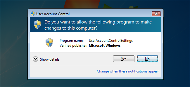 Perché non dovresti disabilitare il controllo dell'account utente (UAC) in Windows