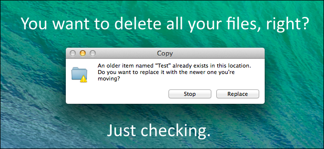 Cách hợp nhất các thư mục trên Mac OS X mà không làm mất tất cả các tệp của bạn (Nghiêm túc đấy)