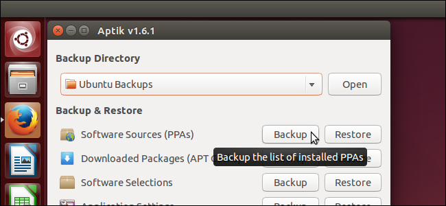 Jak wykonać kopię zapasową i przywrócić swoje aplikacje i PPA w Ubuntu za pomocą Aptik