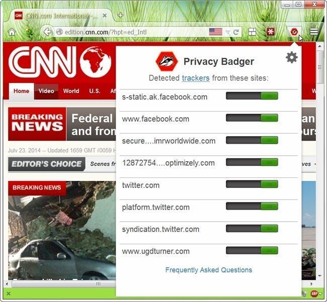 Blokirajte vohunjenje in sledenje med brskanjem z razširitvijo Privacy Badger