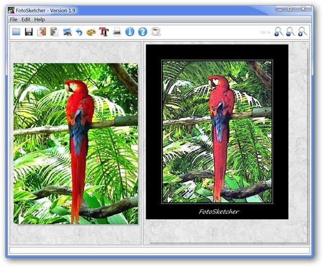 Berikan Bakat Artistik Desktop Anda dengan FotoSketcher
