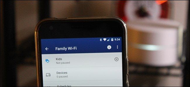 Google Wifi에서 가족 라벨을 만들고 사용하는 방법