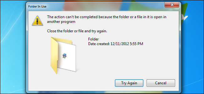 Как да изтриете, преместите или преименувате заключени файлове в Windows