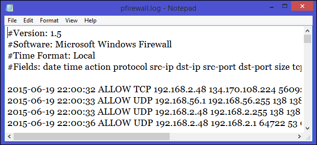 Cum să urmăriți activitatea paravanului de protecție cu jurnalul paravanului de protecție Windows