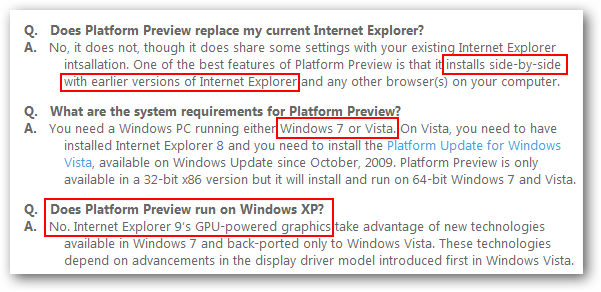 Naš pogled na predogled platforme Internet Explorer 9