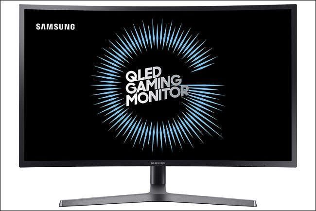 Samsung C32HG70 monitors ar VA paneli.