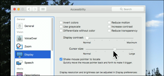 Kako povećati ili smanjiti pokazivač miša na vašem Macu