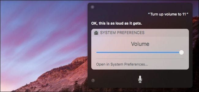 Paano Kontrolin ang Mga Setting ng System gamit ang Siri sa macOS Sierra