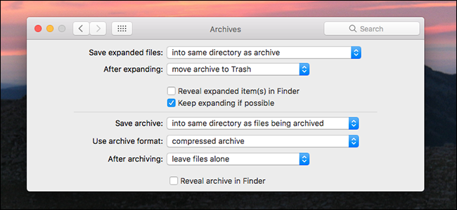 बदलें कि कैसे macOS इन छिपी प्राथमिकताओं के साथ ज़िप फ़ाइलों को संभालता है