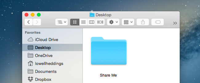 OS X سے ونڈوز میں نیٹ ورک فولڈر کا اشتراک کیسے کریں۔
