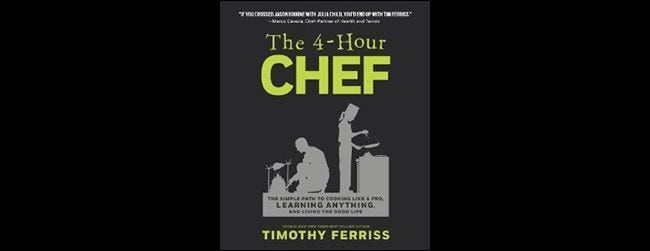 Kirjalahja: Meillä on 10 ilmaista kopiota 4 tunnin kokin kirjasta (yksinkertainen polku ruoanlaittoon kuin ammattilainen, kaiken oppimiseen ja hyvään elämään)