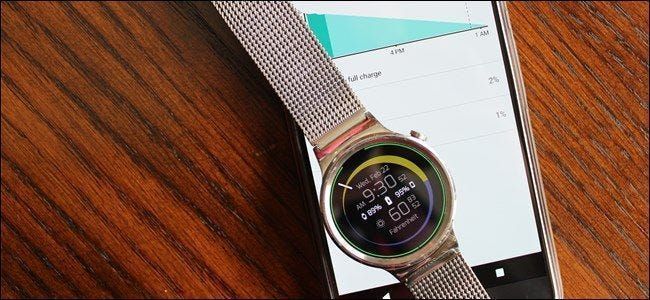 كيفية اكتشاف استخدام بطارية ساعة Android Wear