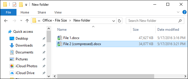 So reduzieren Sie die Größe von Microsoft Office-Dokumenten, die Bilder enthalten