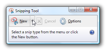 Atribuiți o tastă de comandă rapidă Instrumentului Snipping din Windows