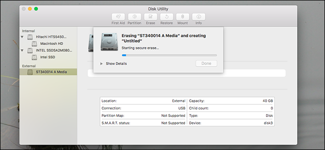 Kako sigurno obrisati tvrdi disk na vašem Macu