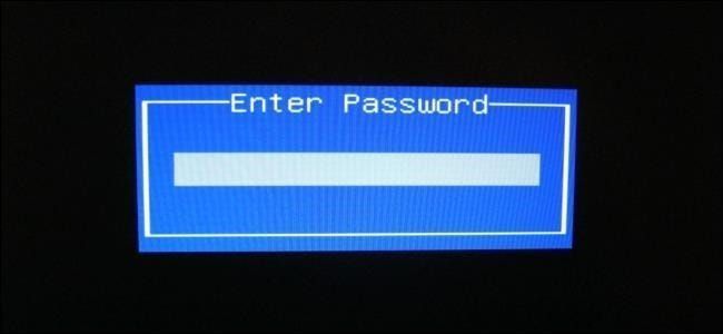 Come proteggere il computer con una password BIOS o UEFI