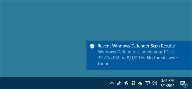 כיצד לכבות התראות משופרות עבור Windows Defender