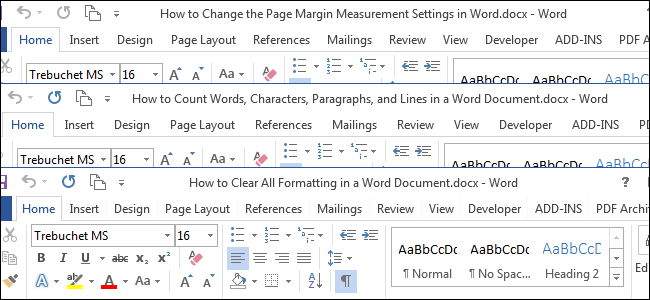 Kako odpreti več Wordovih dokumentov hkrati