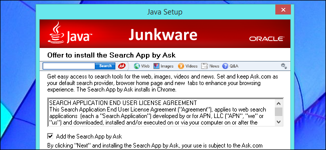 Hindari Instalasi Ask Toolbar Java Dengan Peretasan Registri Aneh Ini