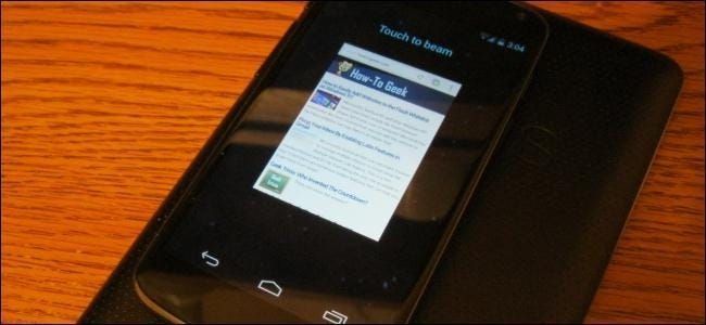 Cách sử dụng Android Beam để truyền nội dung không dây giữa các thiết bị
