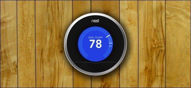 Com utilitzar el termòstat Nest per refredar la vostra casa en funció de la humitat