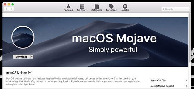 אפל עדיין שולחת התראות שדרוג macOS Mojave למחשבי Mac לא תואמים וישנים יותר