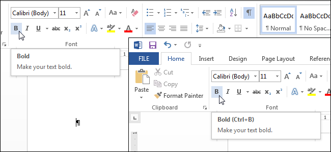 כיצד להציג מקשי קיצור בטיפים למסך ב-Microsoft Office