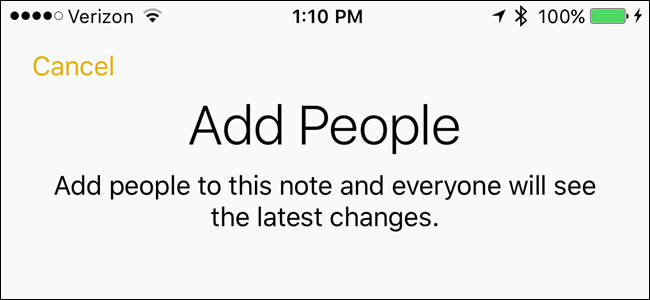 Kā sadarboties piezīmēs operētājsistēmā iOS 10