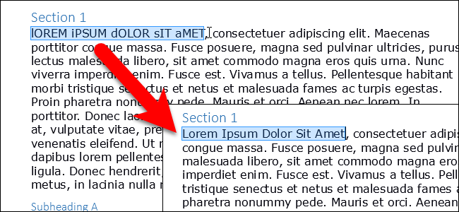 So ändern Sie einfach die Groß-/Kleinschreibung von Text in LibreOffice Writer