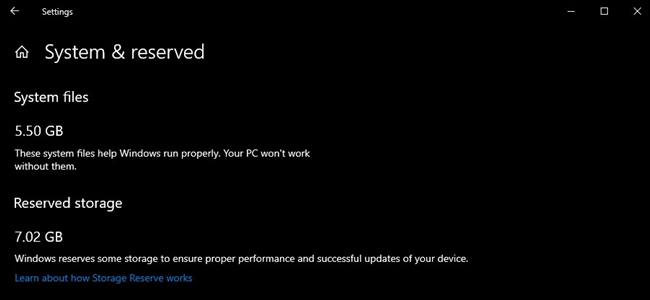 Windows 10 će uskoro rezervirati 7 GB vaše pohrane za ažuriranja