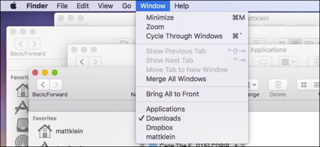 Kako spojiti višestruke Windows Finder na macOS