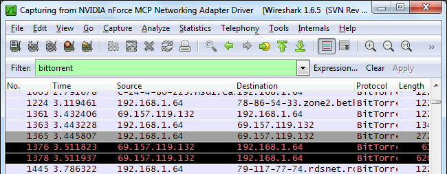كيفية تحديد إساءة استخدام الشبكة باستخدام Wireshark