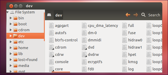Što znači sve je datoteka u Linuxu?