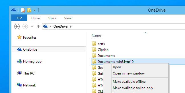 Kako sve vaše OneDrive datoteke učiniti dostupnima izvan mreže (ili samo na mreži)