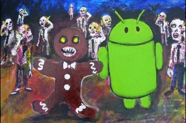 Android Lebkuchen Zombie Osterei