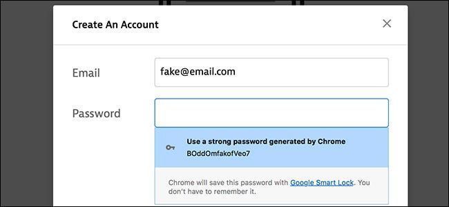 Chrome има инструмент за създаване на скрита парола, ето как да го използвате
