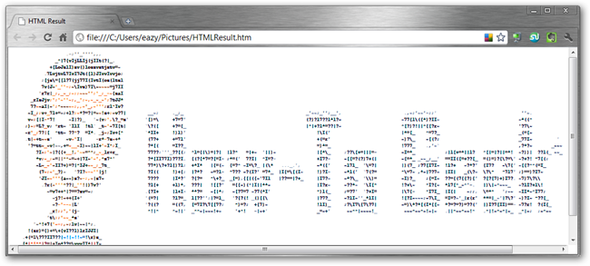 Com crear el vostre propi art ASCII personalitzat a partir de qualsevol imatge
