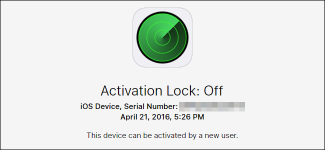 Come controllare lo stato del blocco di attivazione di un dispositivo iOS
