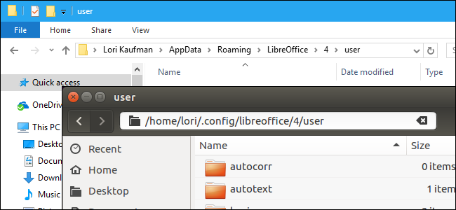 Cómo encontrar la carpeta de su perfil de LibreOffice en Windows, macOS y Linux
