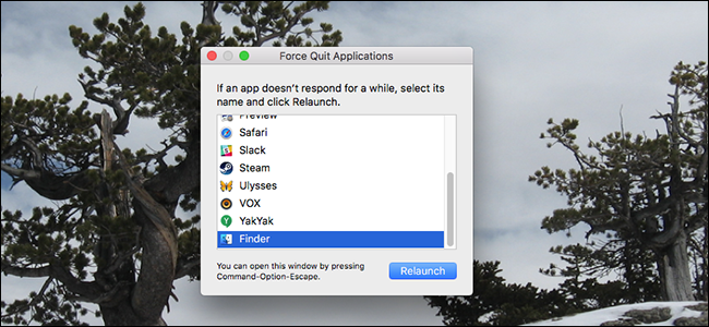 Cómo forzar el cierre de aplicaciones en su Mac cuando no responden