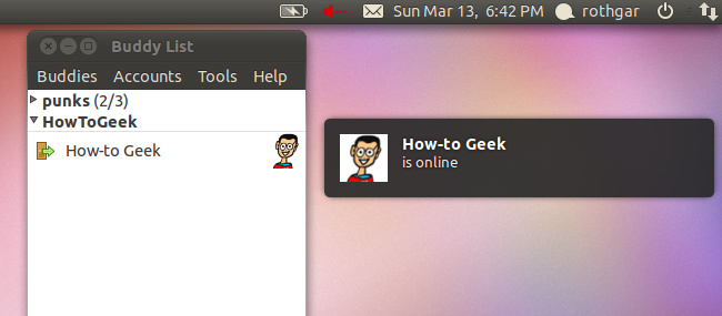 Πώς να απενεργοποιήσετε τις ειδοποιήσεις Pidgin στο Ubuntu