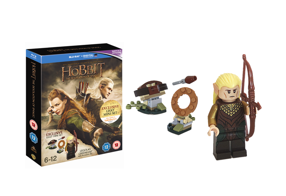 Perangkat Blu-ray Hobbit: Desolation of Smaug hadir dengan Lego Hobbit gratis