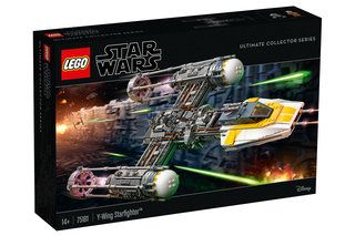En yeni Lego Star Wars seti, Y-Wing Starfighter'ın mükemmel bir modelidir.