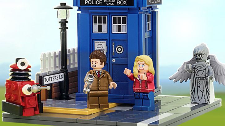 Aizmirstiet viltus Doctor Who Lego, tagad jūs iegūstat patieso lietu