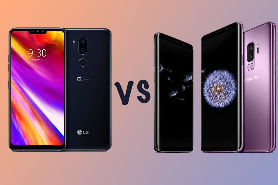 LG G7 ThinQ vs Samsung Galaxy S9: ¿Cuál es la diferencia?