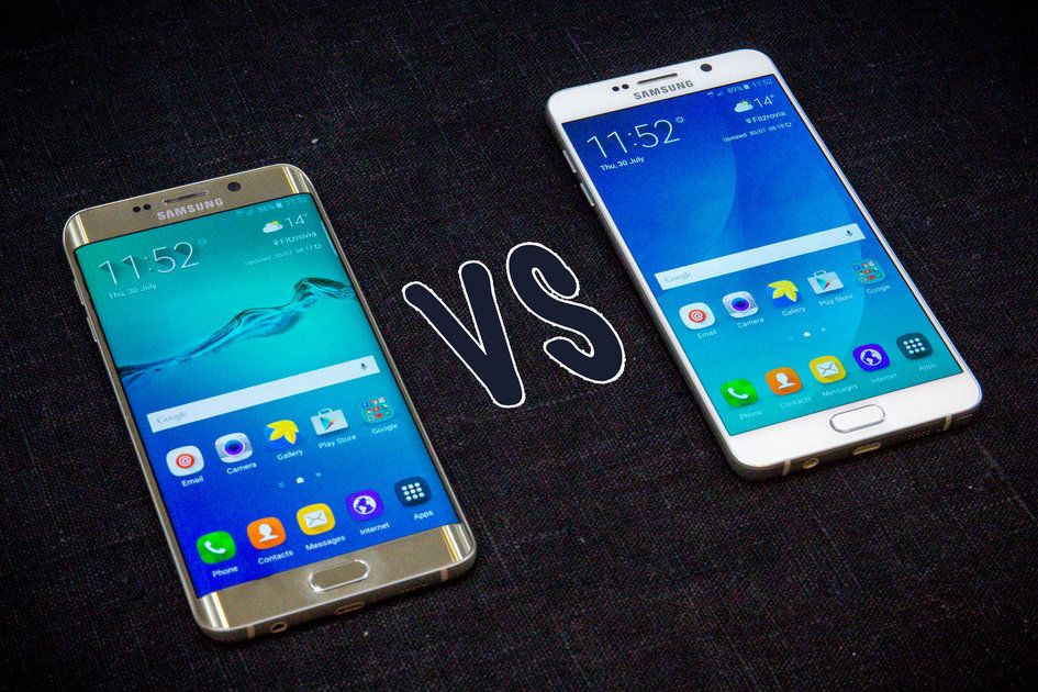 Samsung Galaxy S6 edge Plus proti Samsung Galaxy Note 5: Kakšna je razlika?