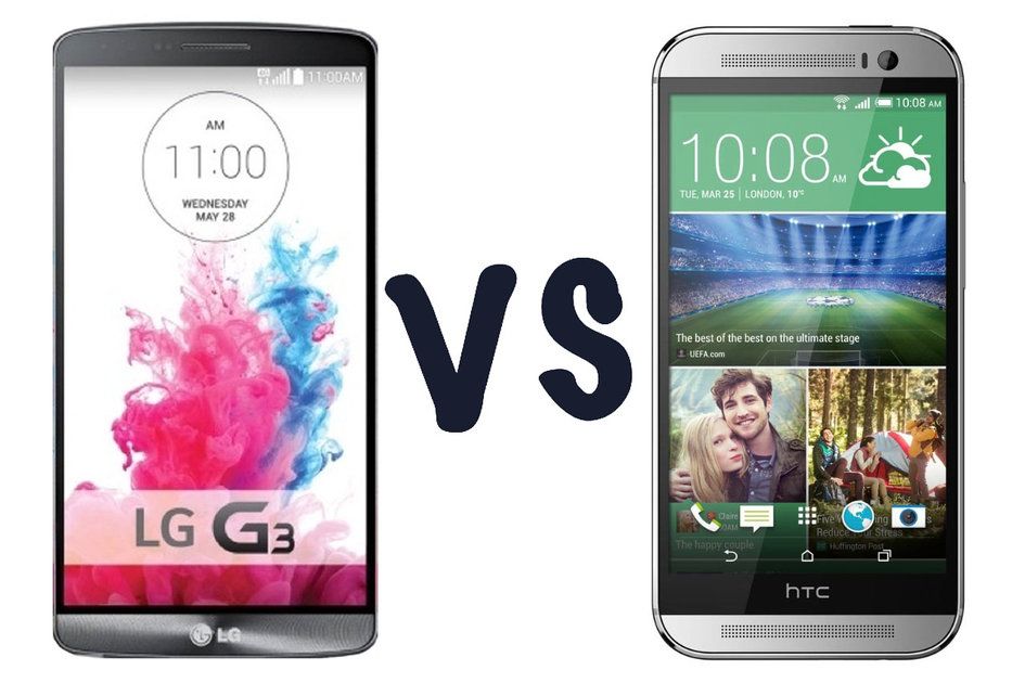 LG G3 یا HTC One (M8): کون سا بہتر ہے؟