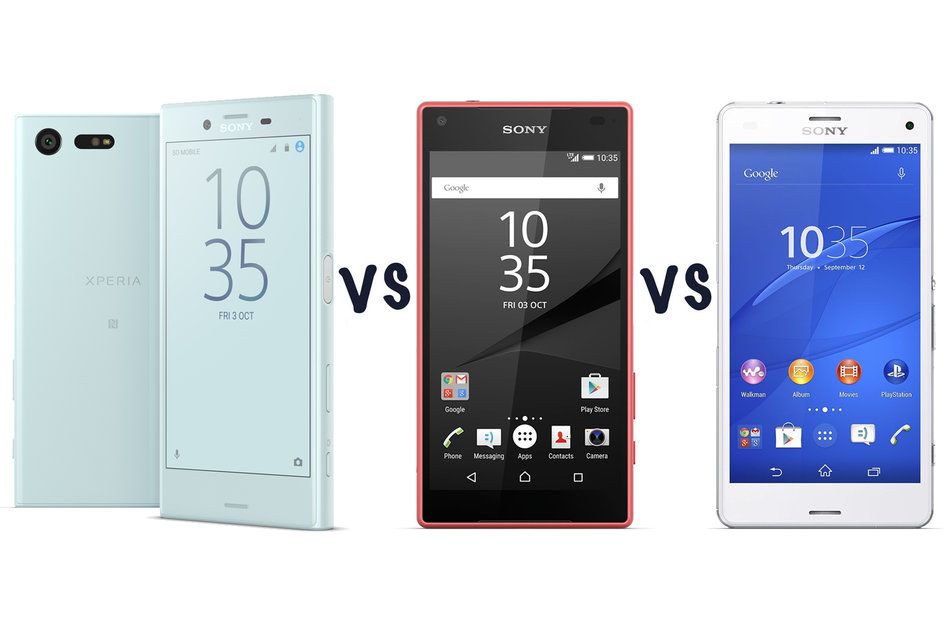 Sony Xperia X Compact vs Z5 Compact vs Z3 Compact: Qual é a diferença?