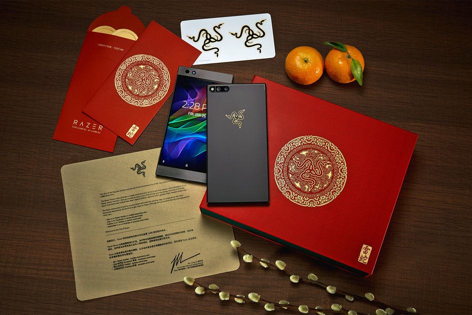 Špeciálny telefón Razer Gold Edition 2018 dostupný vo veľmi obmedzenom počte