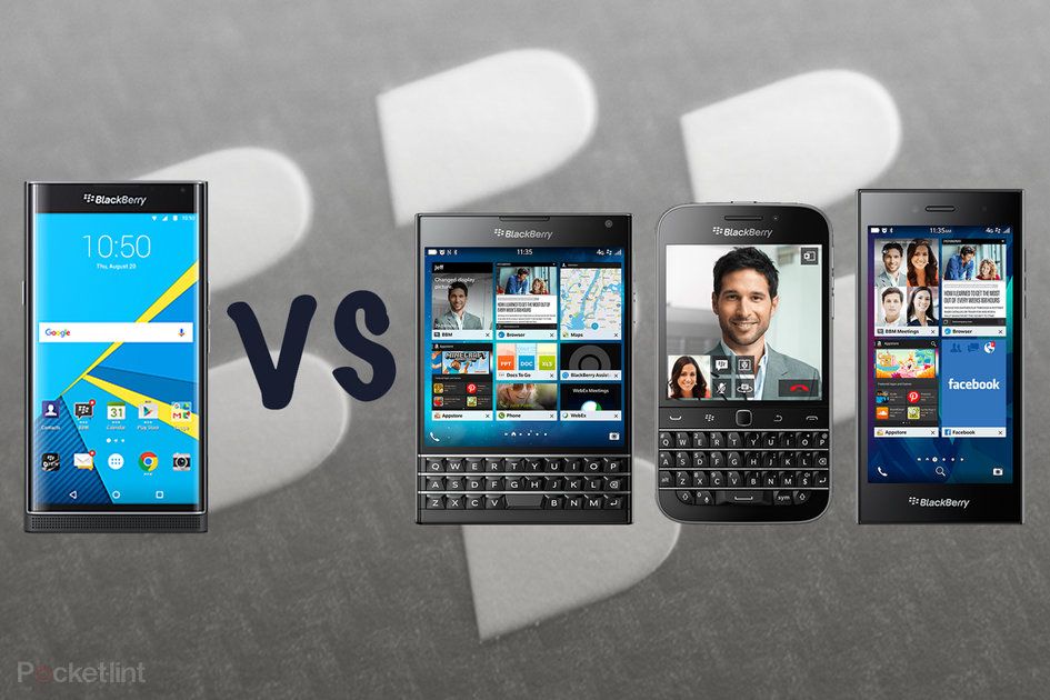BlackBerry Priv vs BlackBerry Passport, Classic, Leap: qual è la differenza?